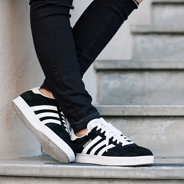 adidas gazelle homme porté